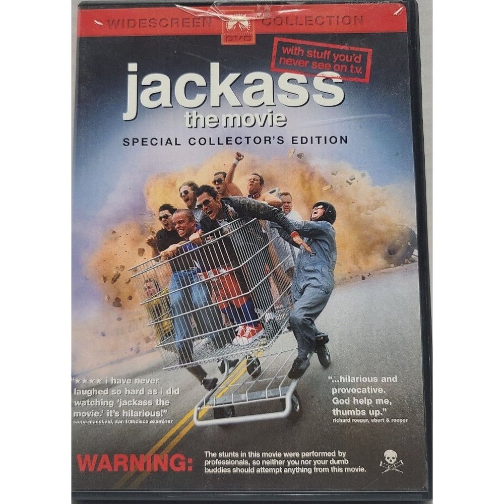 Jackass: The Movie (DVD, 2003, Widescreen)